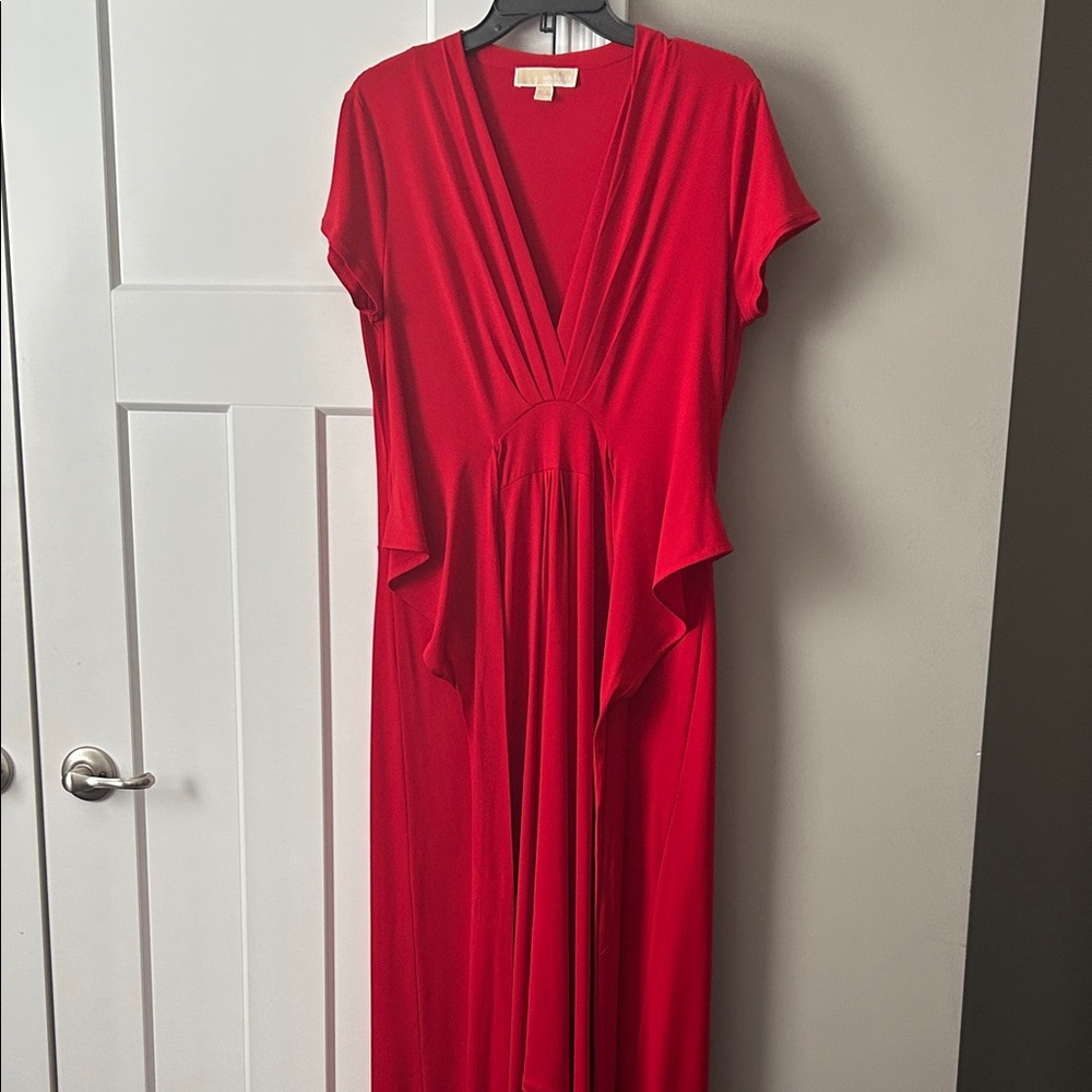 Michael Kors Red Maxi Dress